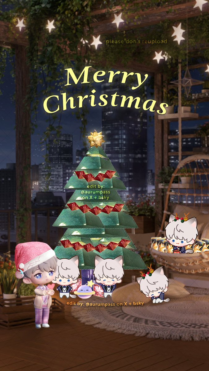 Merry Christmas and happy holidays from Xavier's balcony! 🎄

#loveanddeepspace #恋与深空 #Xavier #沈星回
