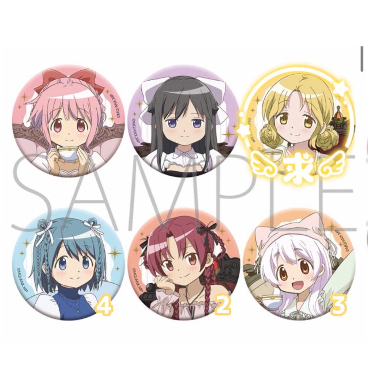 まどかマギカ ワルプルギスの夜からの脱出 缶バッジ まどか ほむら マミ 5点 まどかマギカ ワルプルギスの夜からの脱出 缶バッジ まどか ほむら