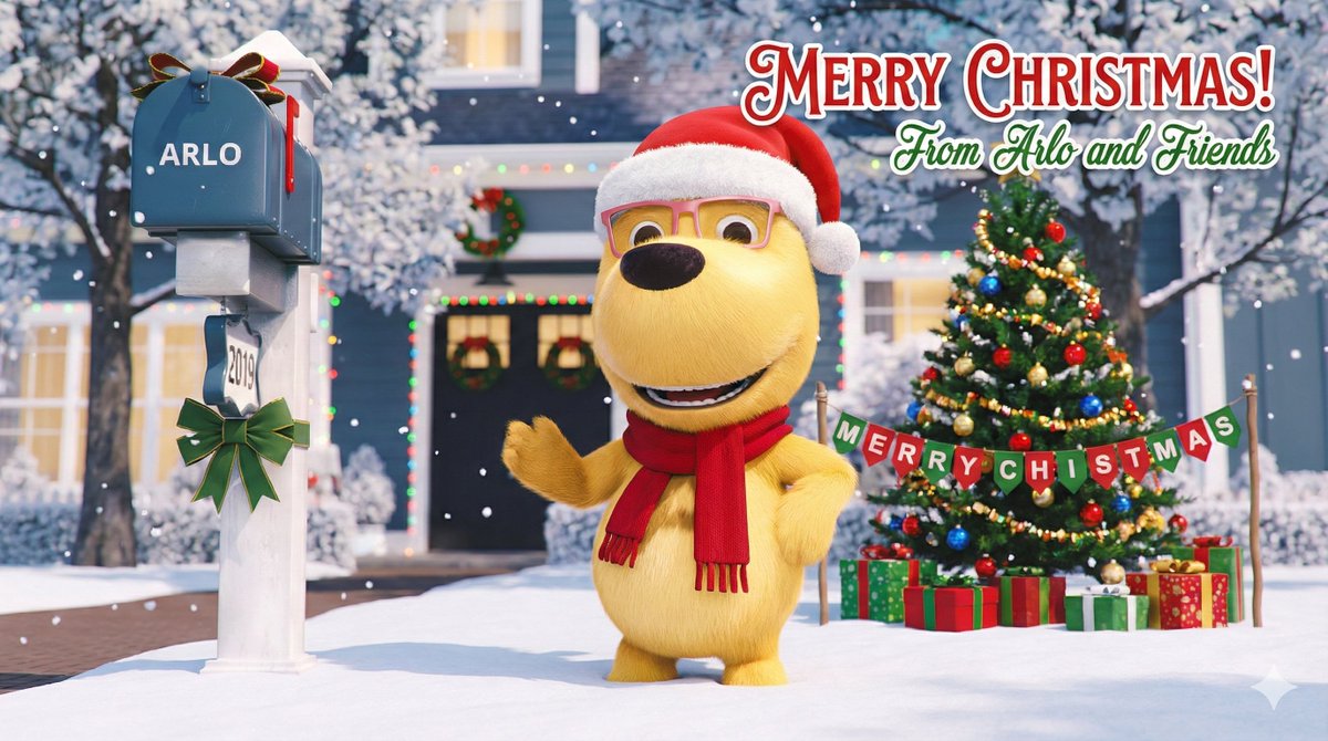 allreverse's tweet photo. From our family to yours, we’re wishing you a Merry Christmas, and a season filled with peace, health, and time with the people who matter most. #TeamArlo #AllReverse https://t.co/RNDZW1eVmx