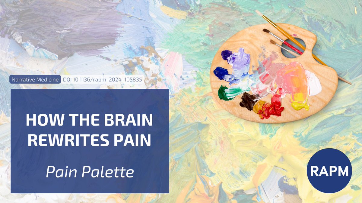 RAPMOnline's tweet photo. 🎨 Pain Palette | Healing through words

In this narrative piece, Steven Orebaugh explores how pain can be reclassified as pleasure through neuroadaptation, offering a powerful reflection on addiction, chronic pain, and the human brain.

🔗 https://t.co/ANYyZWVPTw https://t.co/963KxOuvKC