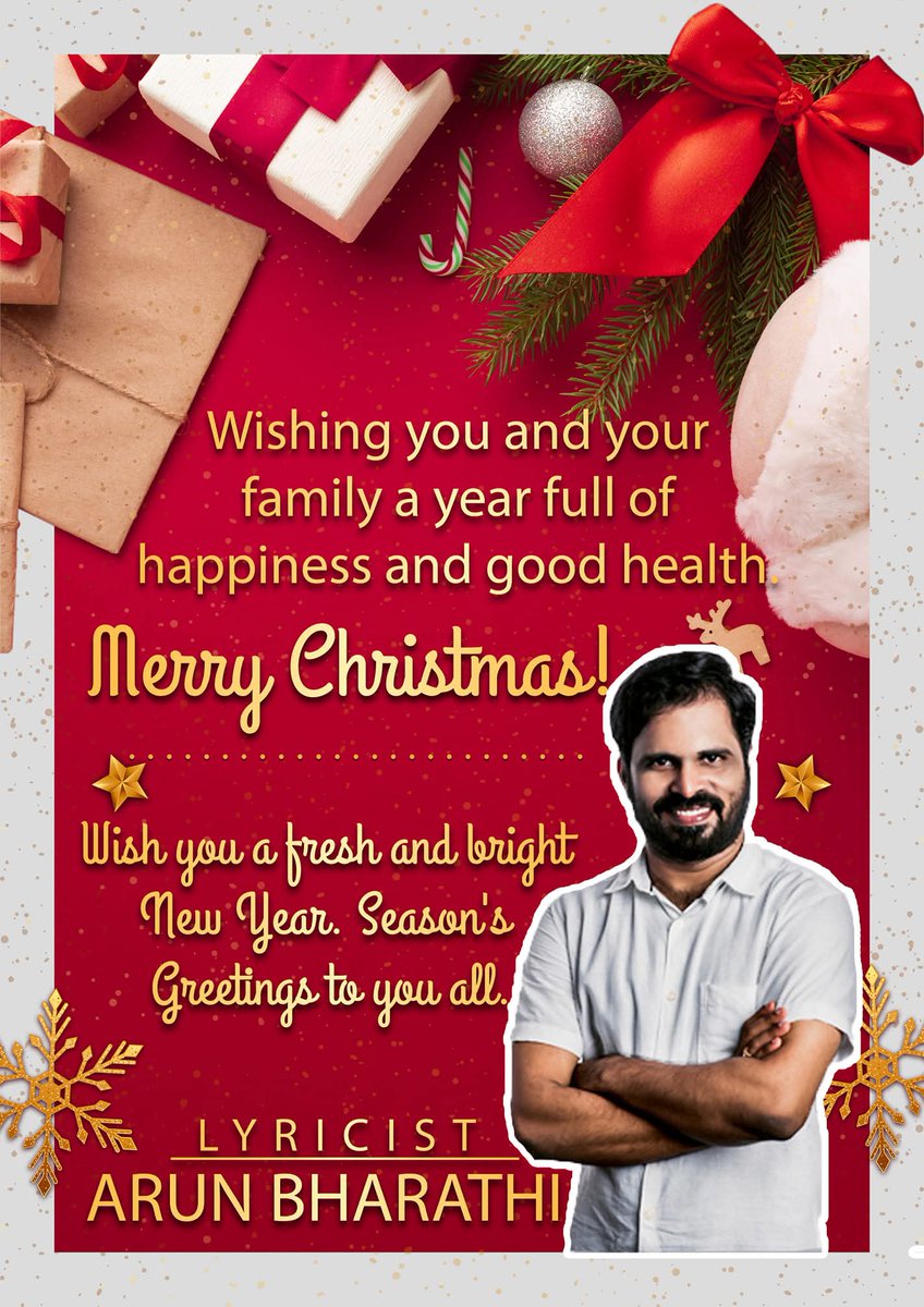 Arun Bharathi tweet media