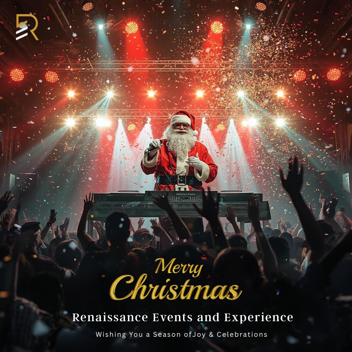 🎄 Merry Christmas from Renaissance Events &amp; Experiences ✨

This season reminds us that every great celebration is about moments, joy, and togetherness. Wishing you warmth, cheer, and unforgettable celebrations today and always!

#MerryChristmas #RenaissanceEvents #EventMagic