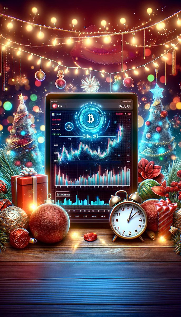 wisdom_x_web3's tweet photo. GM CT
Stack sats, stack success โ let this Christmas fuel your Web3 ambition and turn every trade into a gift of growth!โ ๐ฅ
๐๐ฐ Time to HODL the spirit of innovation and trade into a prosperous New Year! ๐
#MerryChristmas #Web3 #CryptoManager #Blockchain
#Bitcoin #NewYear https://t.co/SCAp8vVVEN