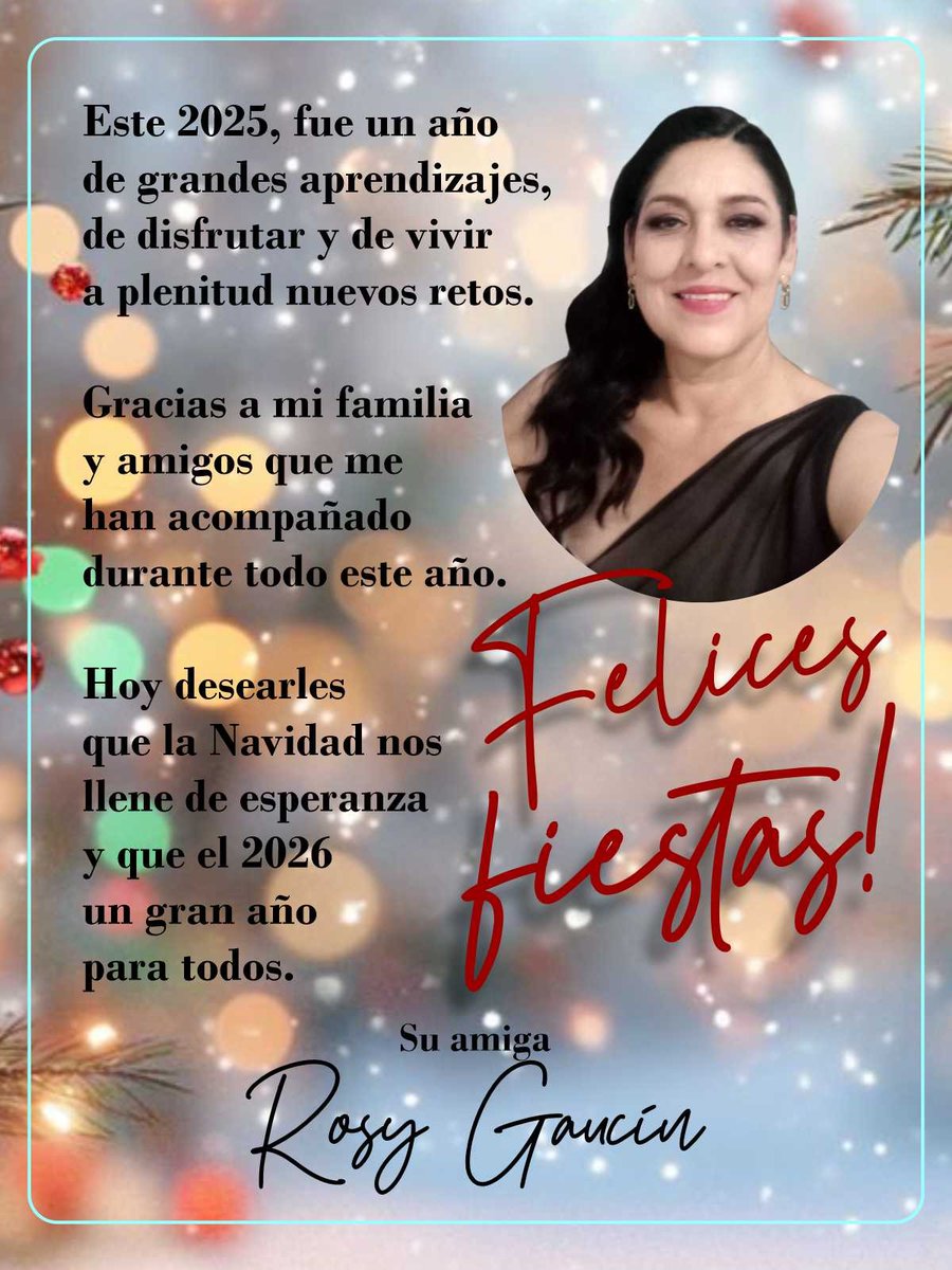 #FelizNavidad que sea una Nochebuena que nos traiga esperanza y felicidad!
