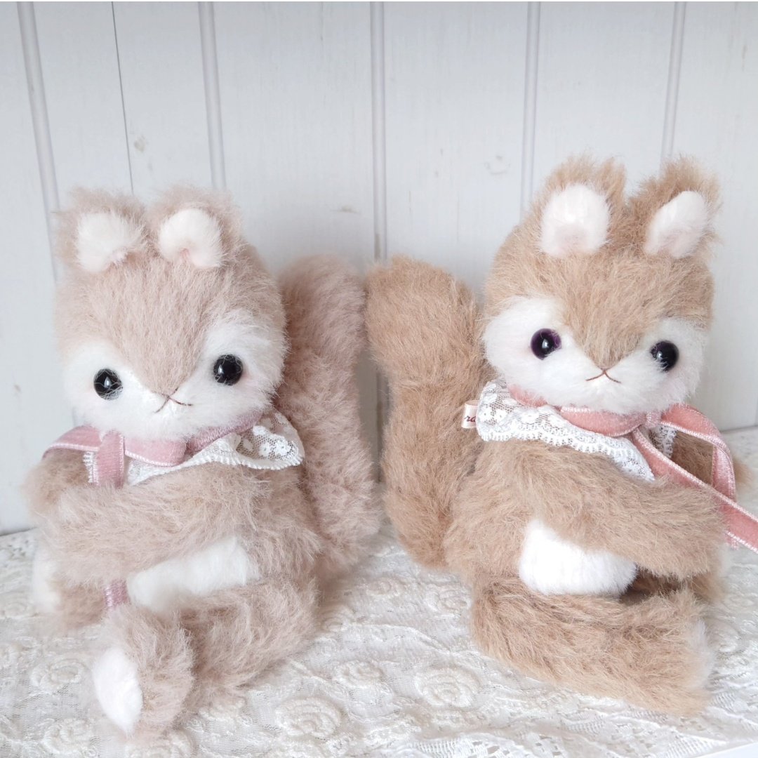 テディベア作家 Dreamy rabbit様 アートドール垂れ耳のテディラビット