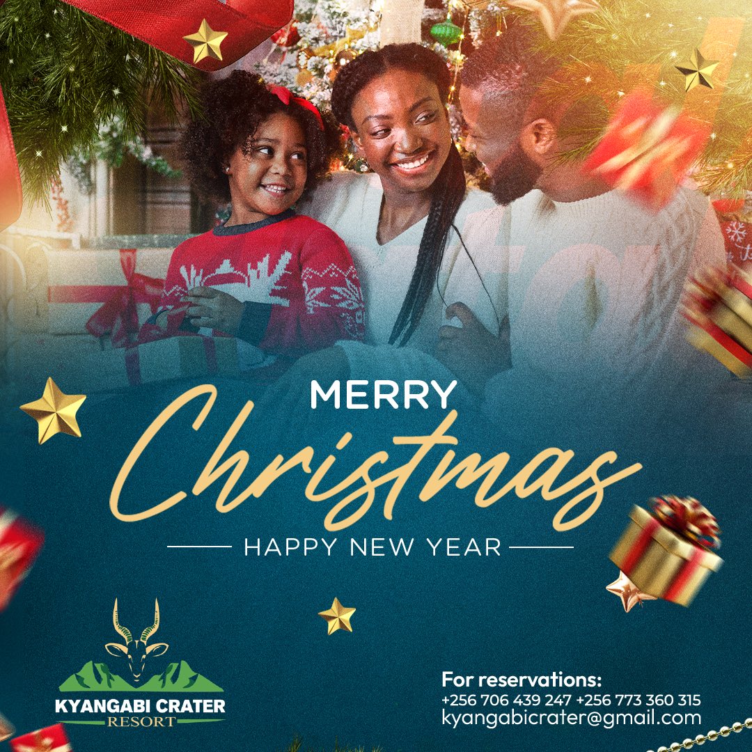 Wishing you all a Merry Christmas. 🎁🎄 May it come with Joy and Blessings to your families and loved ones!

🌎: kyangabicrater.com 

#VisitKyangabi