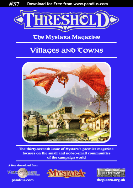 ThePiazzaForum's tweet photo. Our friends over at Threshold Magazine have another issue out!:
https://t.co/EkiP5wV3lI
Issue 37 is called Villages and Towns.
Download this free 200 page PDF and use it's eleven articles it in your Mystara games!
#Mystara #ThresholdMagazine https://t.co/9hK1c2AufV
