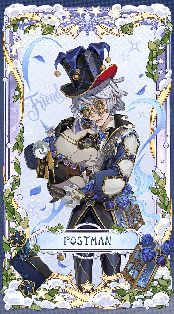 GameIdentityV's tweet image. Dear Visitors,
A letter in winter carries more of a longing.
Happy Birthday, Victor.
#IdentityV #Postman