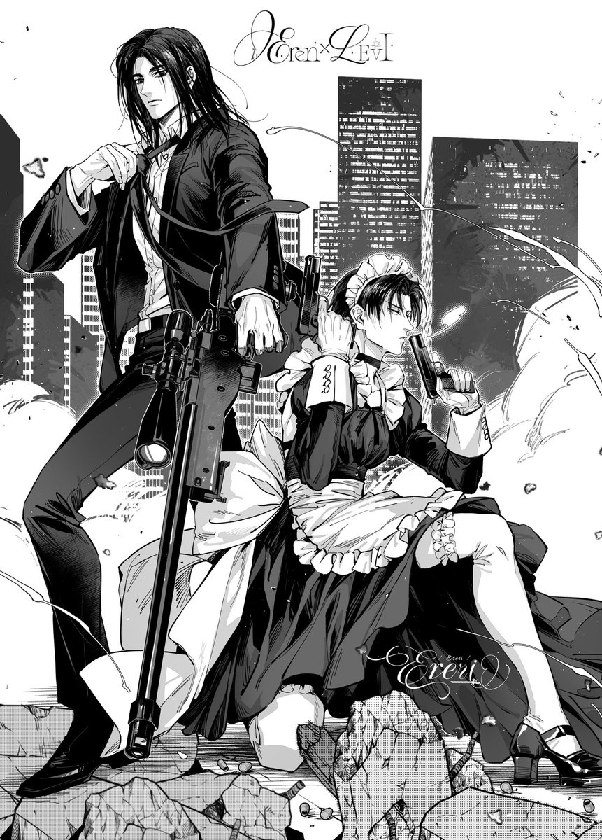 #艾利 #ereri  #エレリ #에레리

#利威尔生日艾利16h个人企划

#ObsessedwithGlaucous

#エレリのリヴァイ生誕祭2025 

Happy Birthday to Levi Ackerman

🗝️☕️ 最強ノ翼

Illust :<a href="/Kinoko927513/">卅▓▓</a> 

All art works are Private Commission