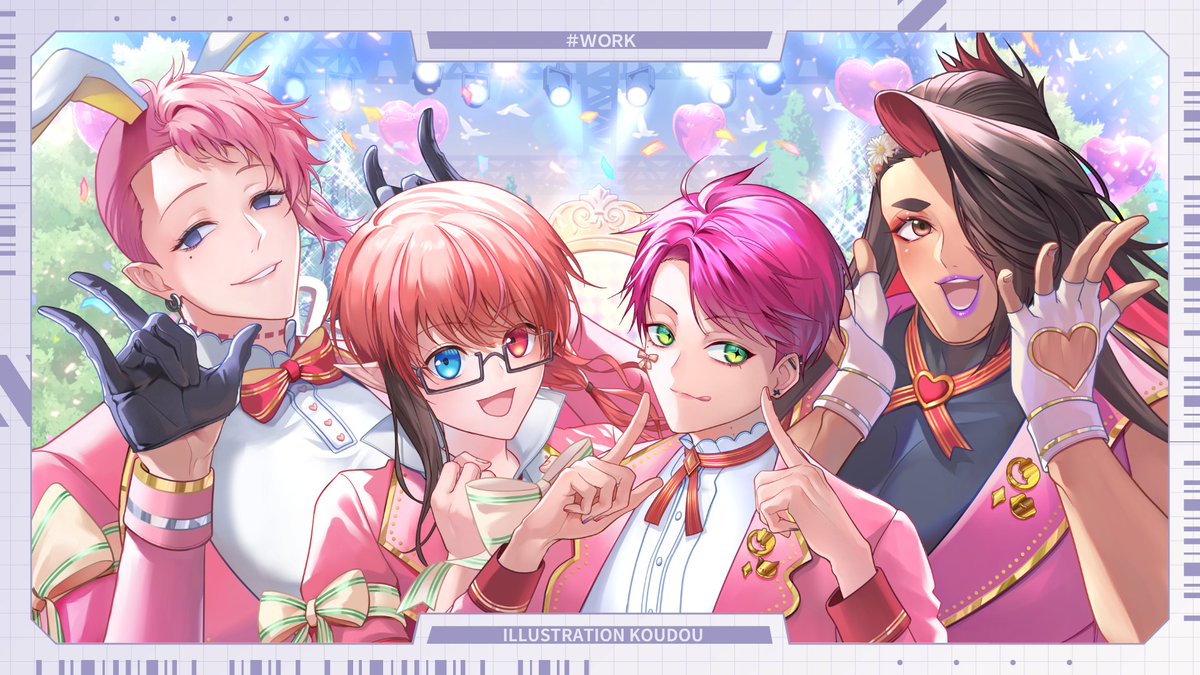 📢お仕事報告
【歌ってみた】立ち絵・背景
描かせていただきました！！🥳
ご依頼ありがとうございました！💕
#黄道お仕事絵
【仕事絵】歌ってみた動画用立ち絵・背景 - KOUDOU PORTFOLIO｜黄道 xfolio.jp/portfolio/koud… #クロスフォリオ