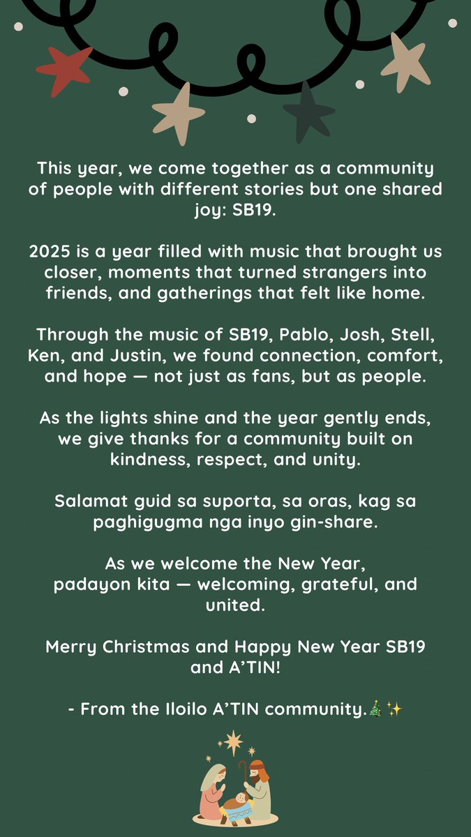 ILOILO A'TIN 🍎🇵🇭 | MAHALIMA | SB19 tweet media