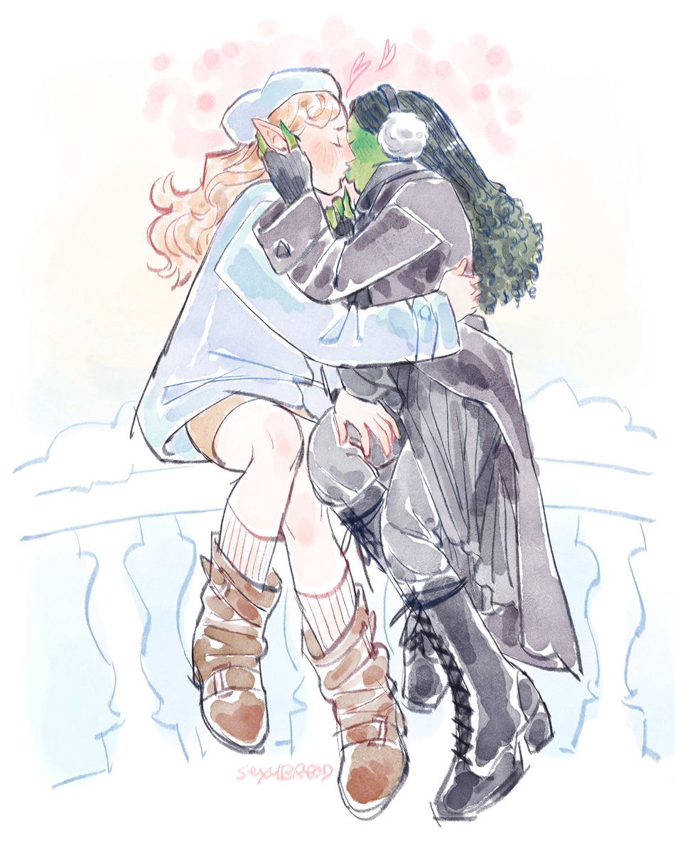 belated birthday gift for <a href="/queenofmarigxld/">pearl 🪸</a> 

merry lurlinemas and happy holidays:)