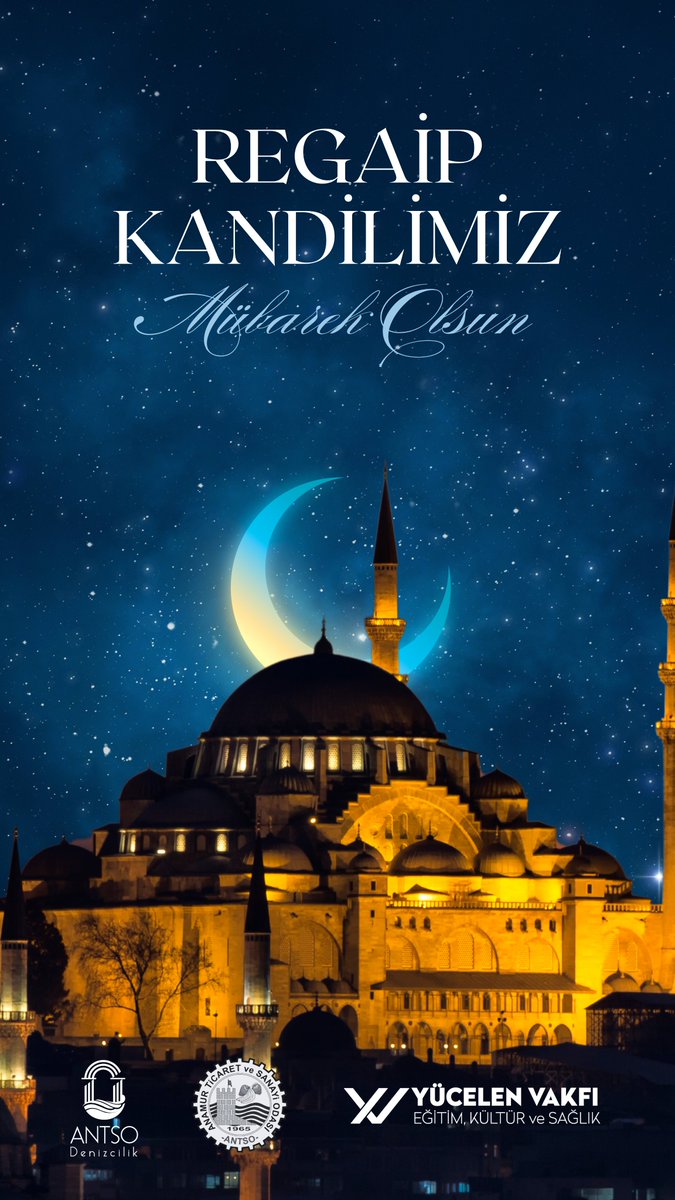 Regaip Kandilimiz Mübarek Olsun