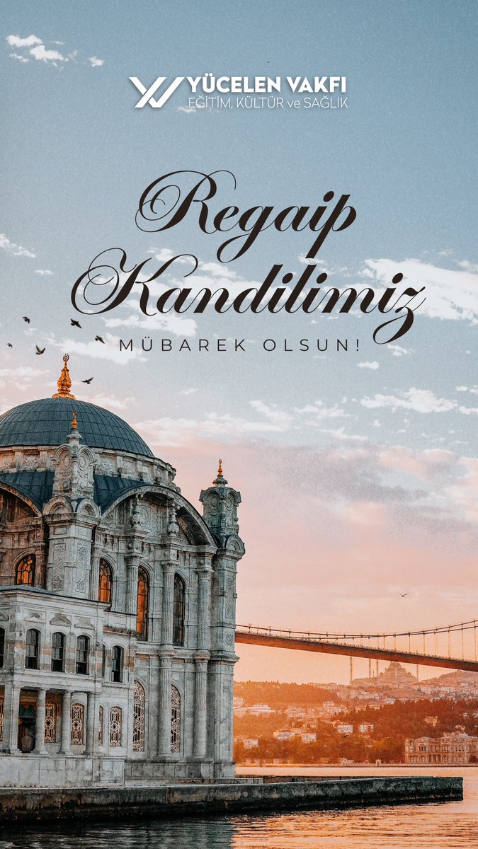 Regaip Kandilimiz Mübarek Olsun