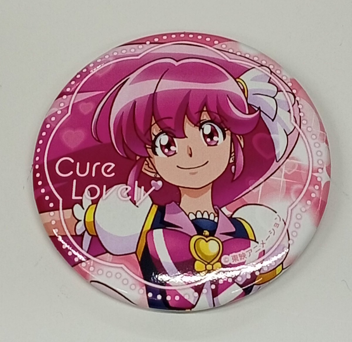 ハピネスチャージプリキュア！10thファンミーティング　アクリルパネル　缶バッジ ハピネスチャージプリキュア！】10thファンミーティング 3層アクリル