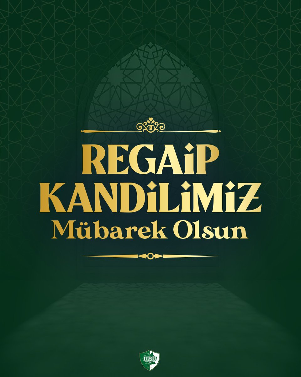 Regaip Kandili’nin tüm İslam âlemine sağlık, huzur ve hayırlar getirmesini temenni ediyoruz. Kandilimiz mübarek olsun.