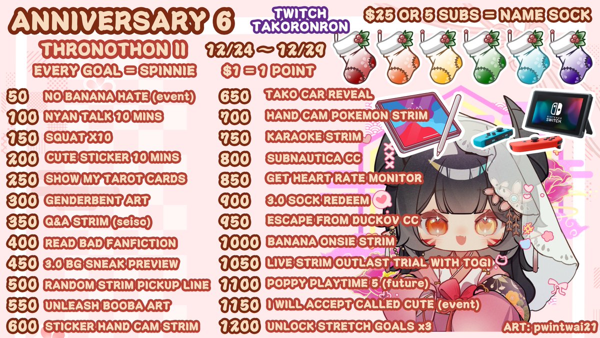 ❤️[LIVE] Let's Celebrate 6 WHOLE YEARS! Happi Holiday Merry Chrysler Treasures~!