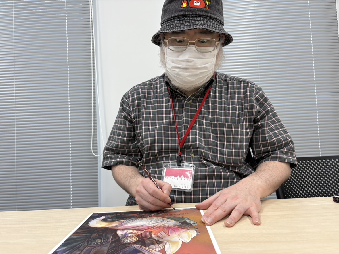 高級複製原画情報】  つくしあきひと先生 直筆サイン入れのご紹介