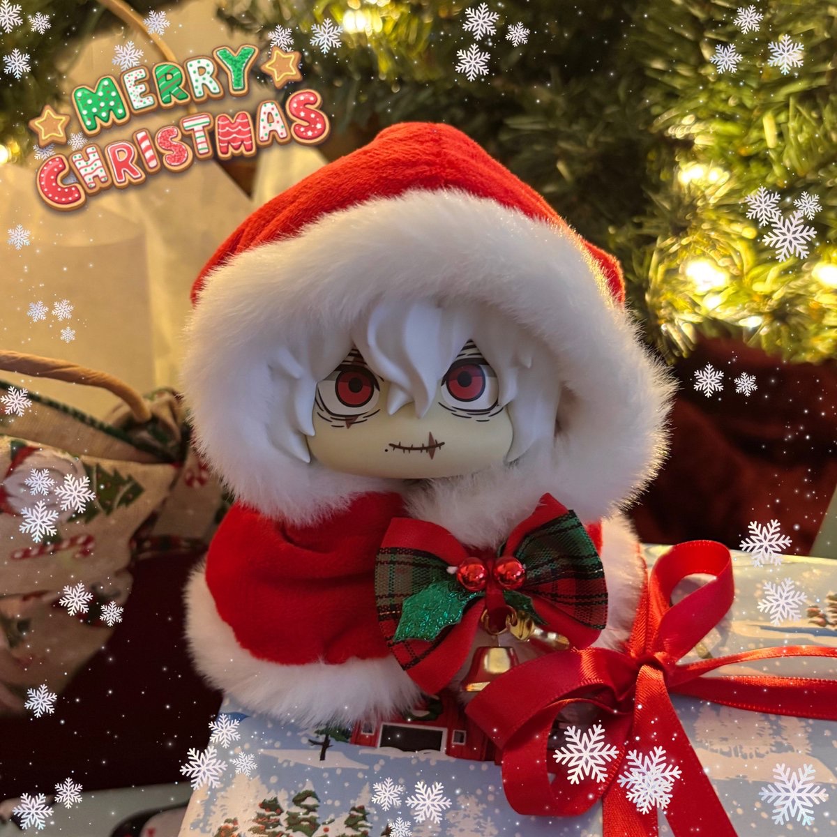 honeykisstomu's tweet image. Tomura wishes everyone a Merry Christmas!!