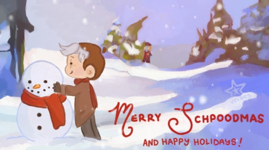 dailyschpood's tweet image. merry schpoodmas and a happy holidays!    -⚡️

#dailyschpood #schpood