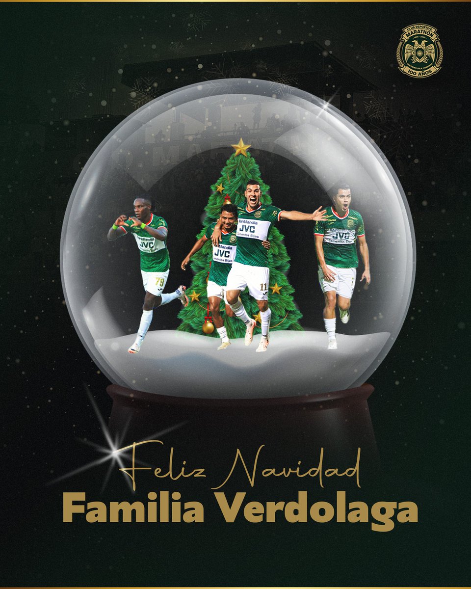 CDMarathon's tweet image. Feliz navidad familia Verdolaga 🎅🏻💚

Que la unión, la fe y la pasión nos sigan acompañando siempre.

#MonstruoVerde