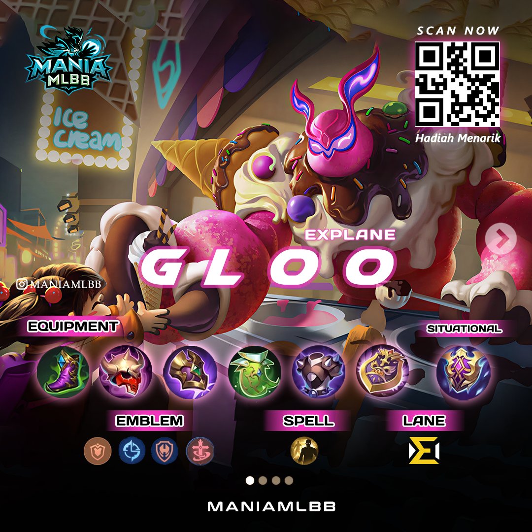 mania_mlbb's tweet photo. Tips Build & Emblem GLOO Explane ๐ค๐ป๐
User GLOO Explane setuju gak sama Build mimin? kalo ada pendapat tulis dikolom komentar yah ๐
________________________________
#Indonesia #Gamer #MLBB #GLOO #Explane https://t.co/71vMijZZBl