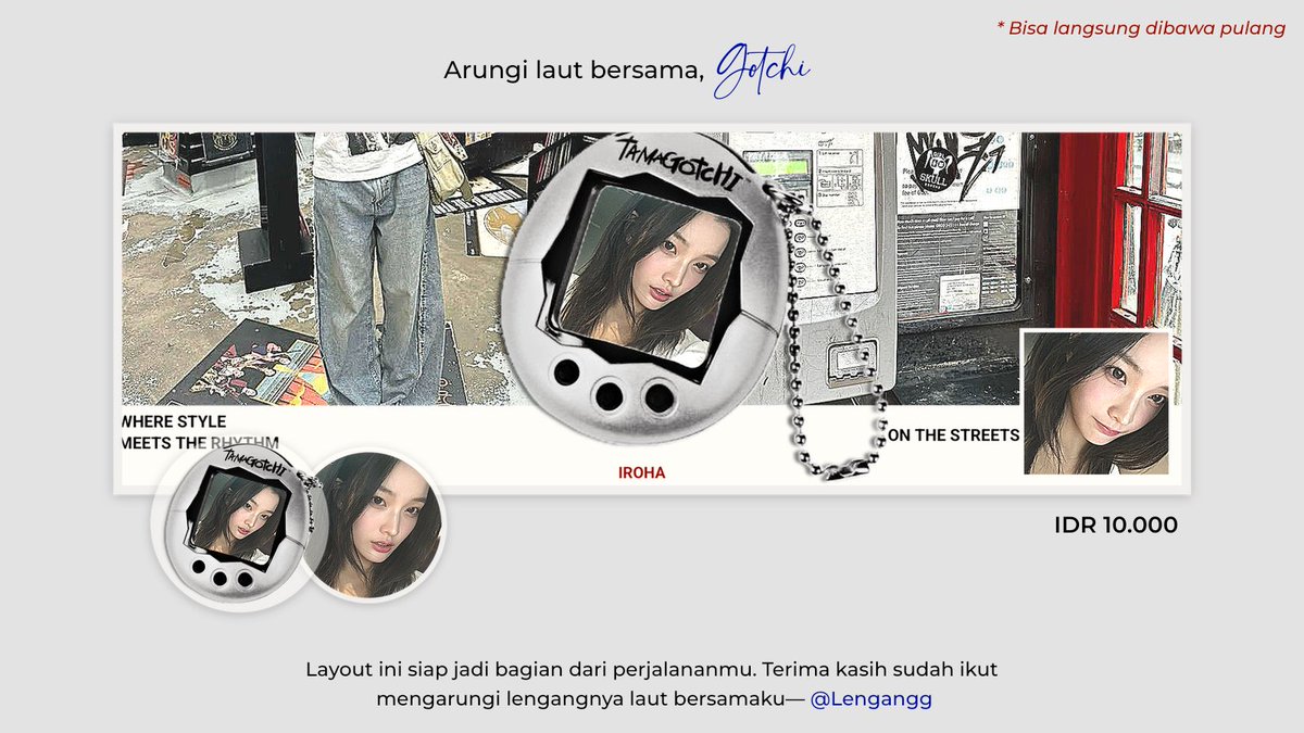 ️ㅤ️
Help repost, thankies. Kali ini Arung bawa layout ready stock rs edisi “GOTCHI!” yang sudah siap dibawa pulang. { #zonauang } terbuka untuk request juga, yaa. 

MUSE: James, Ian, Minju, Iroha. 
️ㅤ️