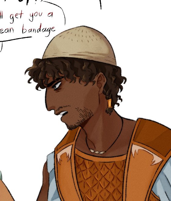 Oh my handsome boy that tusk helmet is much better than your skullcap🙏