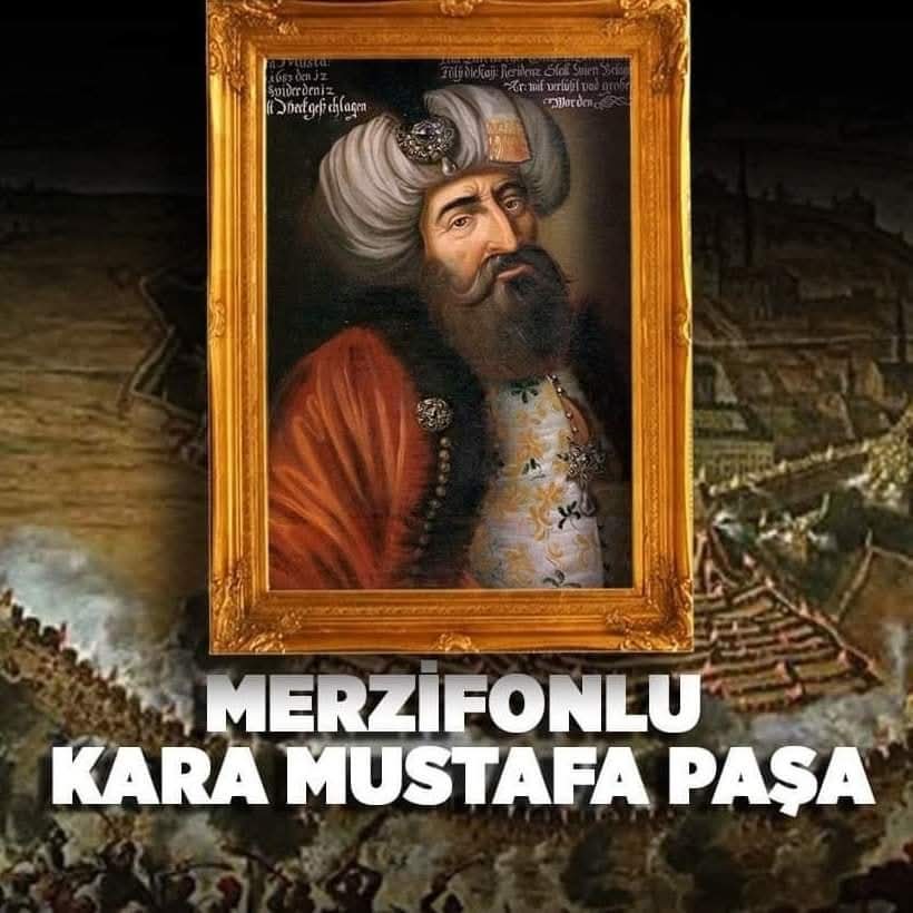 Dürüstlüğü, cesareti ve devlet adamlığından hiçbir şartta caymamış; zeki, yetenekli bir asker, iyi ahlâklı ve güçlü bir devlet adamı olan Ecdadımız Merzifonlu Kara Mustafa Paşa'yı vefat yıldönümünde saygı ve rahmetle anıyoruz. Ruhu şad olsun.