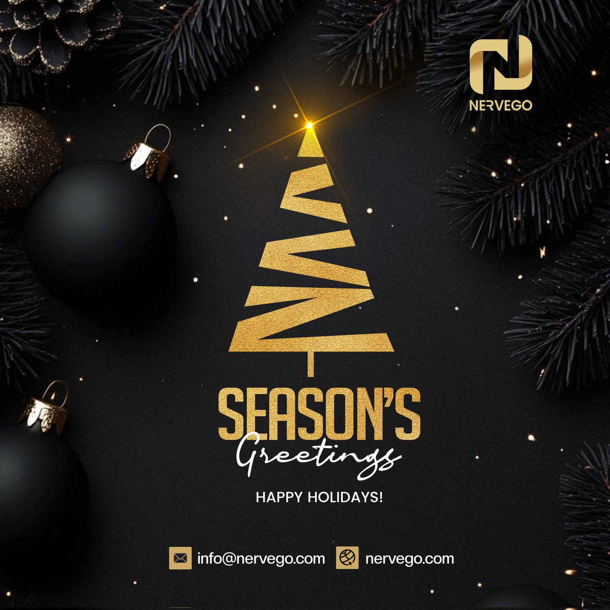 nervego_com's tweet photo. Season’s Greetings from Nervego! 🎄

Today, we celebrate the joy and warmth of Christmas.

Here’s to growth, innovation, and brighter possibilities in the year ahead.

Merry Christmas and Happy New Year in advance.

#Nervego #SeasonsGreetings #MerryChristmas #HappyHolidays https://t.co/VWqHZHOX7n