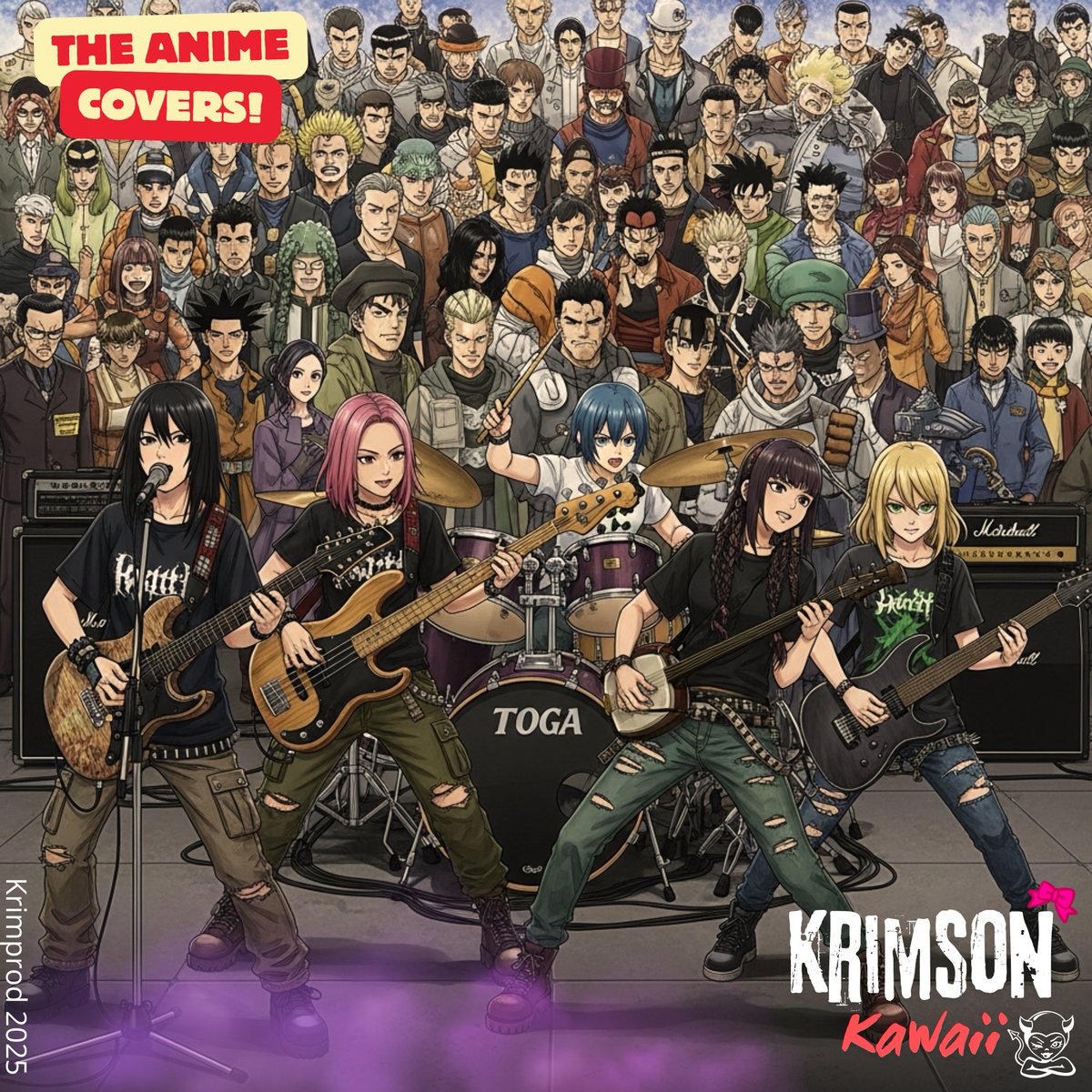 みんな！🎄🎸  クリスマスアルバムをリリースしました！ みんなが好きなアニメのオープニングを、Krimson Kawaii流でカバーしてみました！  

krimsonkawaii.bandcamp.com/album/the-anim… 

 メリークリスマス！🎅❤️✨

#AnimeMusic #AnimeCover #KawaiiMetal #NuMetal #Christmas