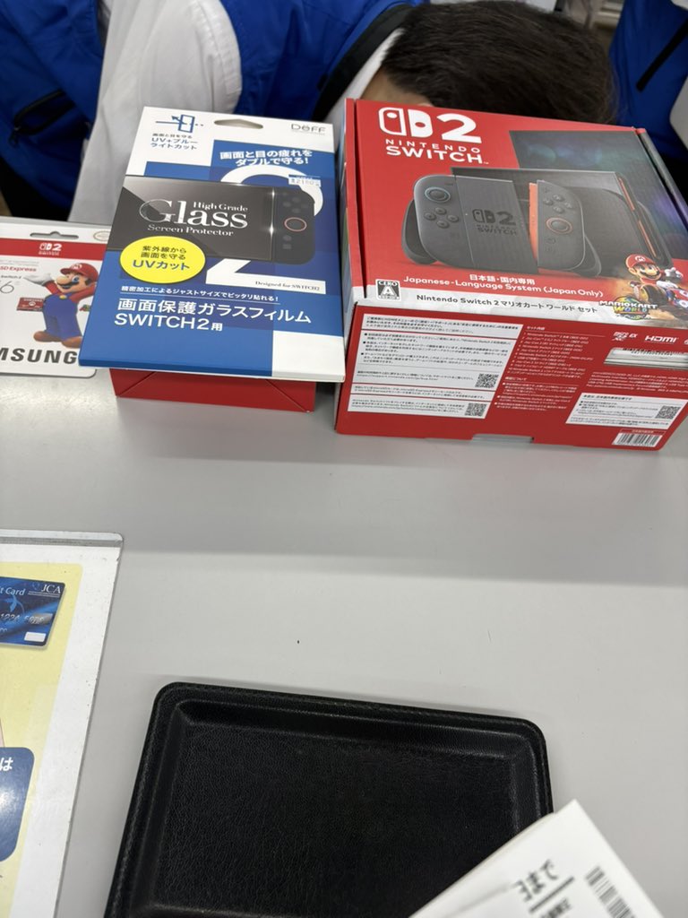 goma_top's tweet photo. Switch2やっと買えた https://t.co/hWmiQVyDeR