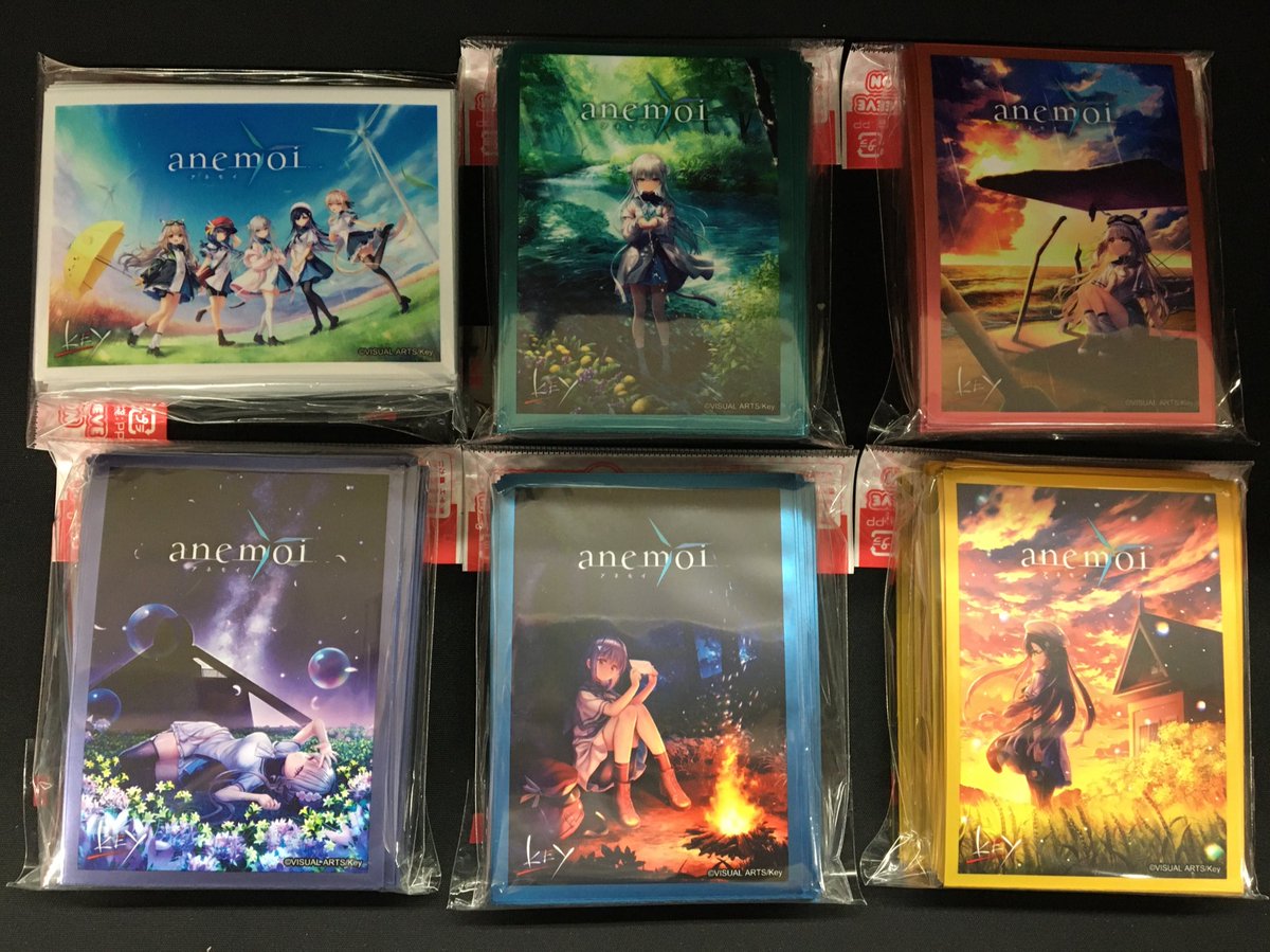 本日入荷のキャラクタースリーブになります‼︎ 販売開始は明日12/26朝