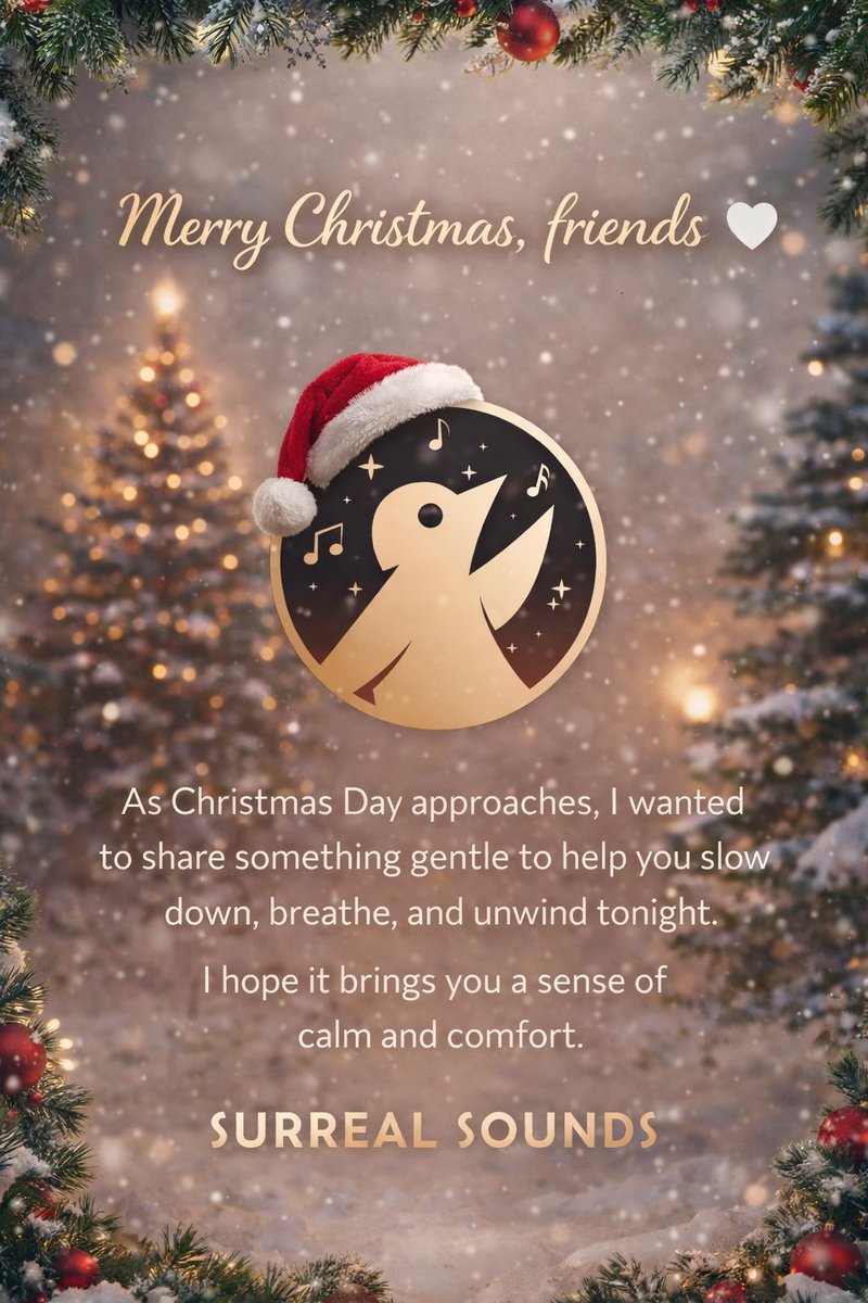 SurrealSounds_'s tweet photo. Merry Christmas, friends🎄

https://t.co/DLsSWPUhsd https://t.co/1UOGVveahl