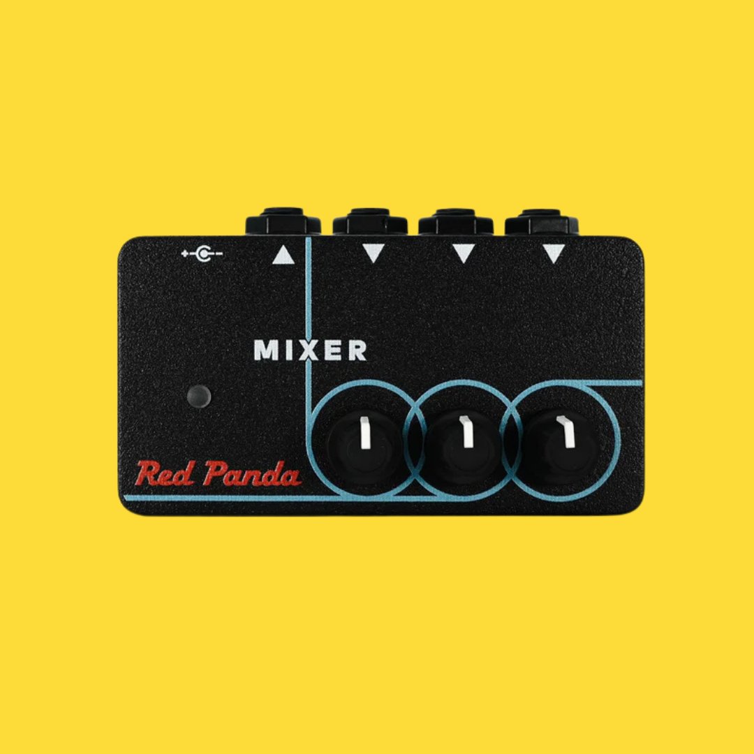 Red Panda - Mixer』 小型、ハイクオリティなペダルボード用ミキサー