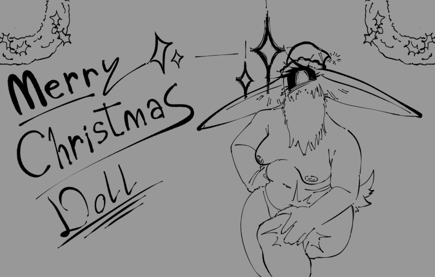 Feliz natal, boneca🎄