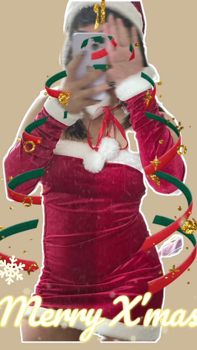聖誕節快樂～喵🎄
第二張大肚版本才是現實狀態ㄚㄚ！