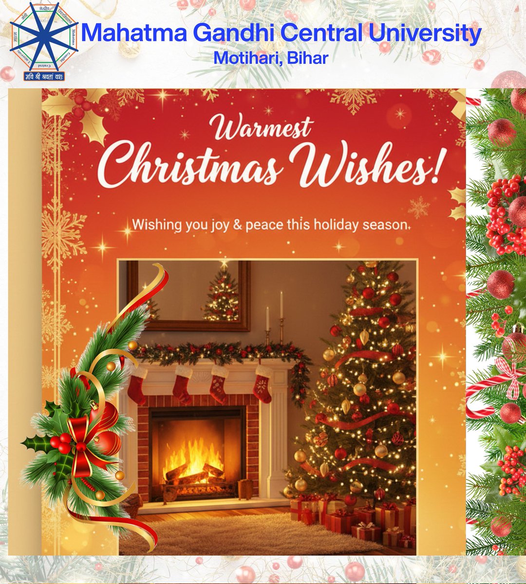 Mahatma Gandhi Central University tweet media