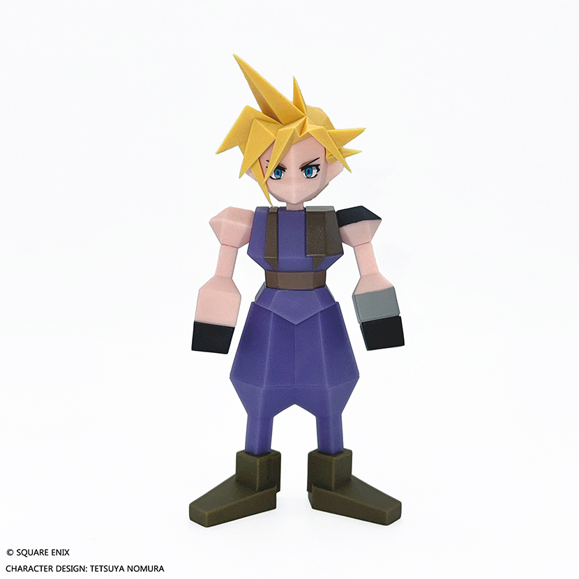 SQEX_eSTORE's tweet photo. 【発売間近】『ファイナルファンタジーVII』より、「クラウド・ストライフ」のソフビフィギュアが12月27日(土)に発売！デスクなどに飾りやすいソフトビニール製のフィギュアです。両腕、腰、両足首が可動します。#FF7 #FF
https://t.co/RdMtiPSln1 https://t.co/AQjIihzC44