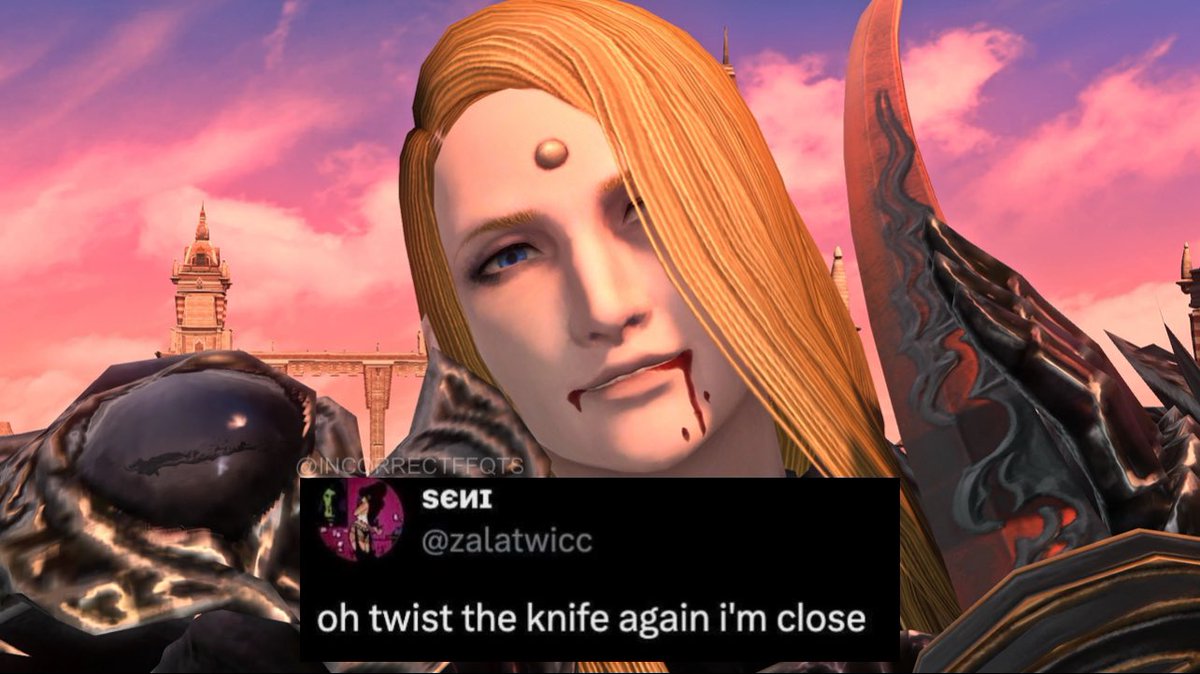 Incorrect Final Fantasy Quotes (@incorrectffqts) on Twitter photo 