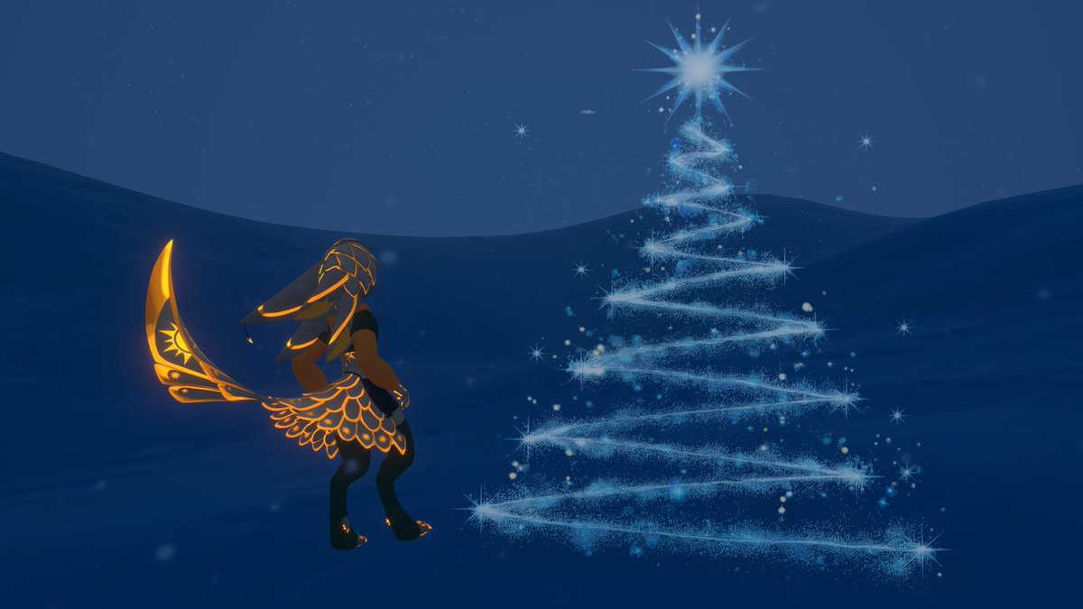 The office led to a weird Windows XP world with a single door. I stepped through and everything went black. I woke up in the snow, and the hotel was gone... But the day was saved as a light showed up, guiding me back home safely.

Merry Christmas everyone!

#Avali #Furry #VRChat