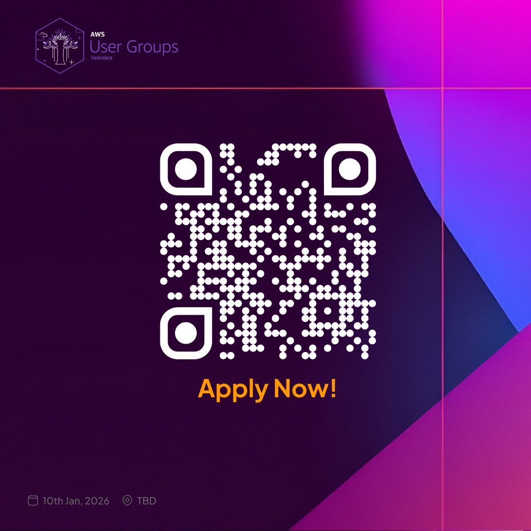 CFP OPEN | AWS re:Invent re:cap 2025

Attended AWS re:Invent 2025?
Have insights, learnings, or real-world takeaways to share?
Submit your session proposal and speak at the re:Invent re:cap.
Date: 10 Jan 2026
Location: Party Pandaspardy
Scan the QR code to apply.