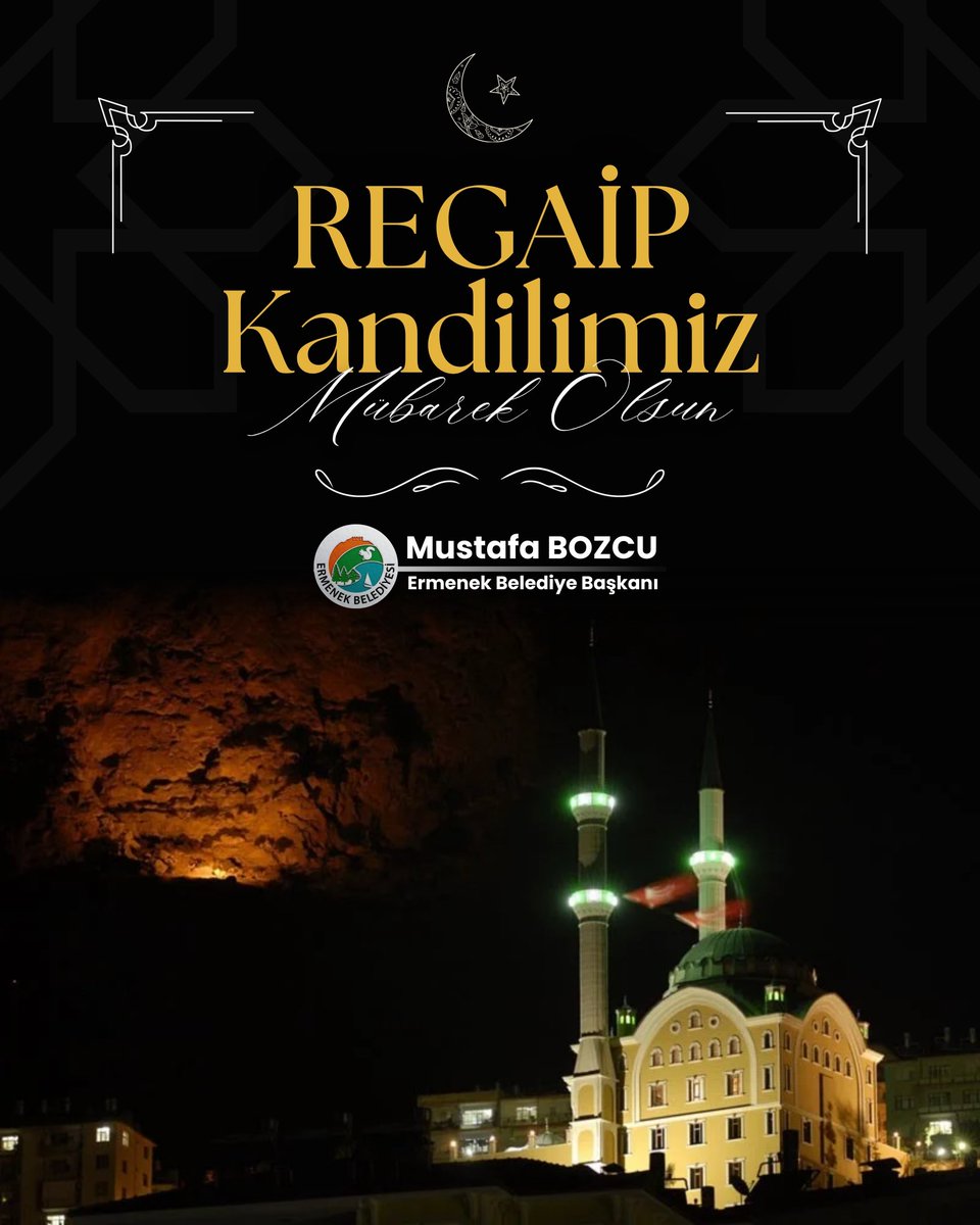 Mübarek üç ayların müjdecisi olan Regaip Kandili’ne kavuşmanın huzurunu yaşıyoruz.
Bu anlamlı gecenin; dualarımızın kabulüne, milletimizin birlik ve beraberliğine, İslam âleminin huzur ve selametine vesile olmasını diliyorum.
Regaip Kandilimiz mübarek olsun.