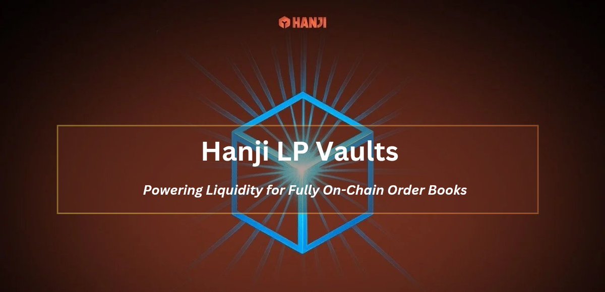On-chain liquidity doesn’t have to mean active trading or constant micromanagement. 

<a href="/HanjiProtocol/">Hanji Protocol 🟠</a>’s LP Vaults are built for users who want their capital working quietly in the background while the protocol handles execution and market-making. 

You'll understand more on this