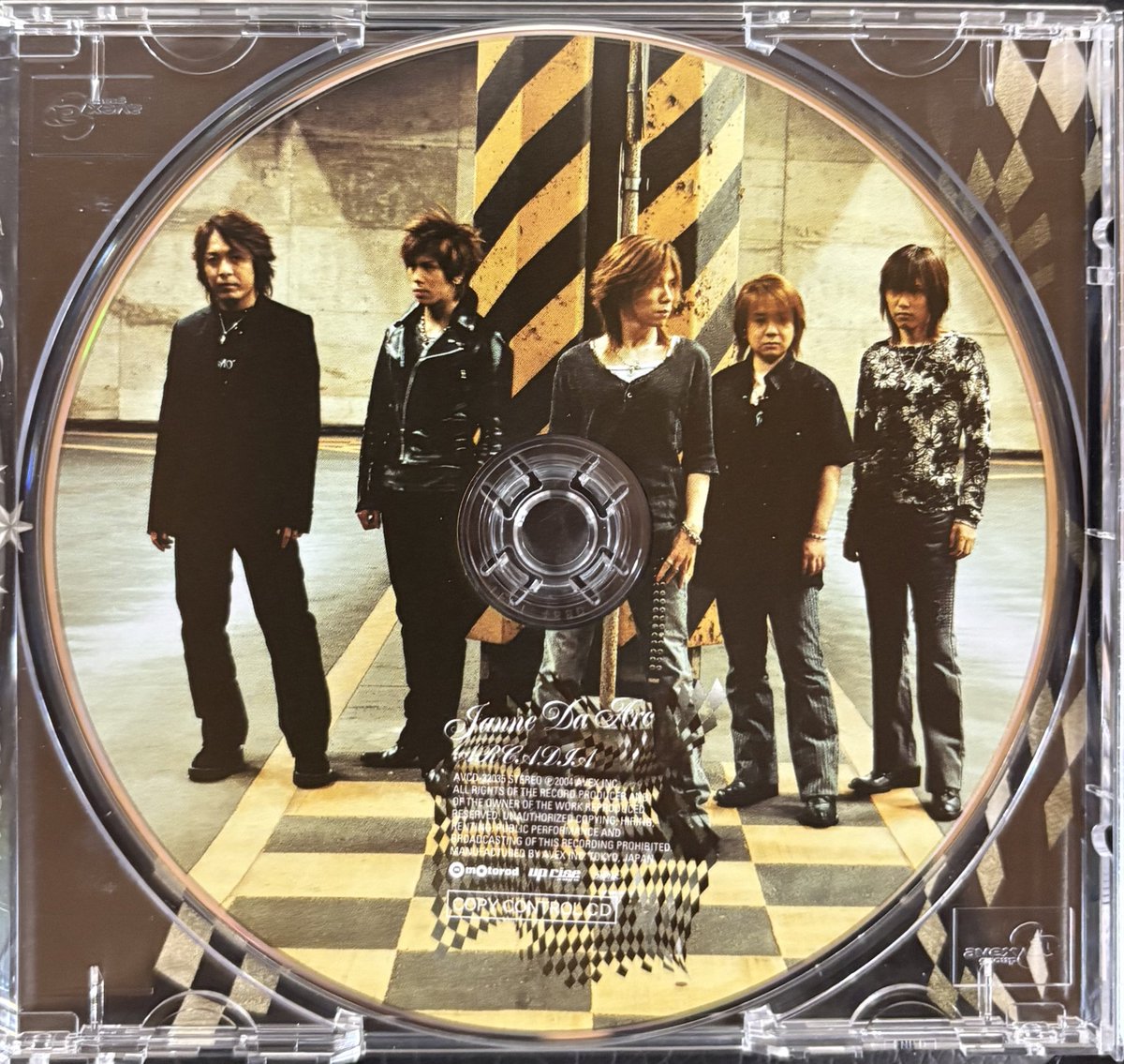 Janne Da Arc 「ARCADIA」初回限定ピクチャーレーベル仕様 メンバー