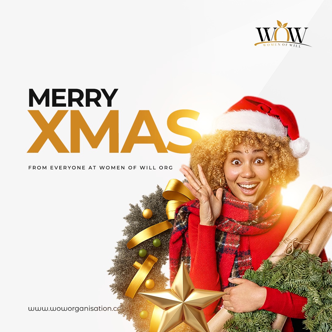 woworganisation's tweet photo. Wishing you a joyous Christmas filled with love, laughter, and togetherness! 

May this season bring you peace, hope, and progress 🙏❤️

 #merrychristmas #womenofwill #womensupportingwomen #christmasvibes  #sisterhood https://t.co/ExbL9GCPsX