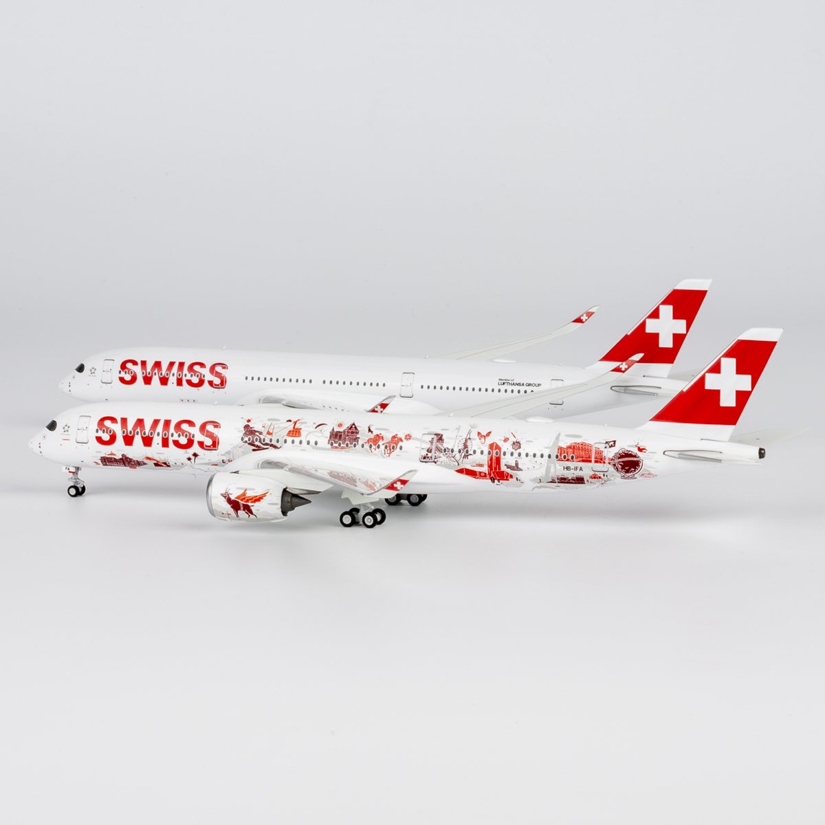 ModelAirliner's tweet photo. 本日のおすすめ
【お取り寄せ商品】(ULTIMATE COLLECTION)1/400 A350-900 スイス国際航空 HB-IFB
👇👇👇👇👇👇👇👇👇
https://t.co/fVLSw65oWh

＃旅客機模型
＃飛行機模型専門店
＃飛行機模型
#NGmodels https://t.co/ZUTvIA3jhG