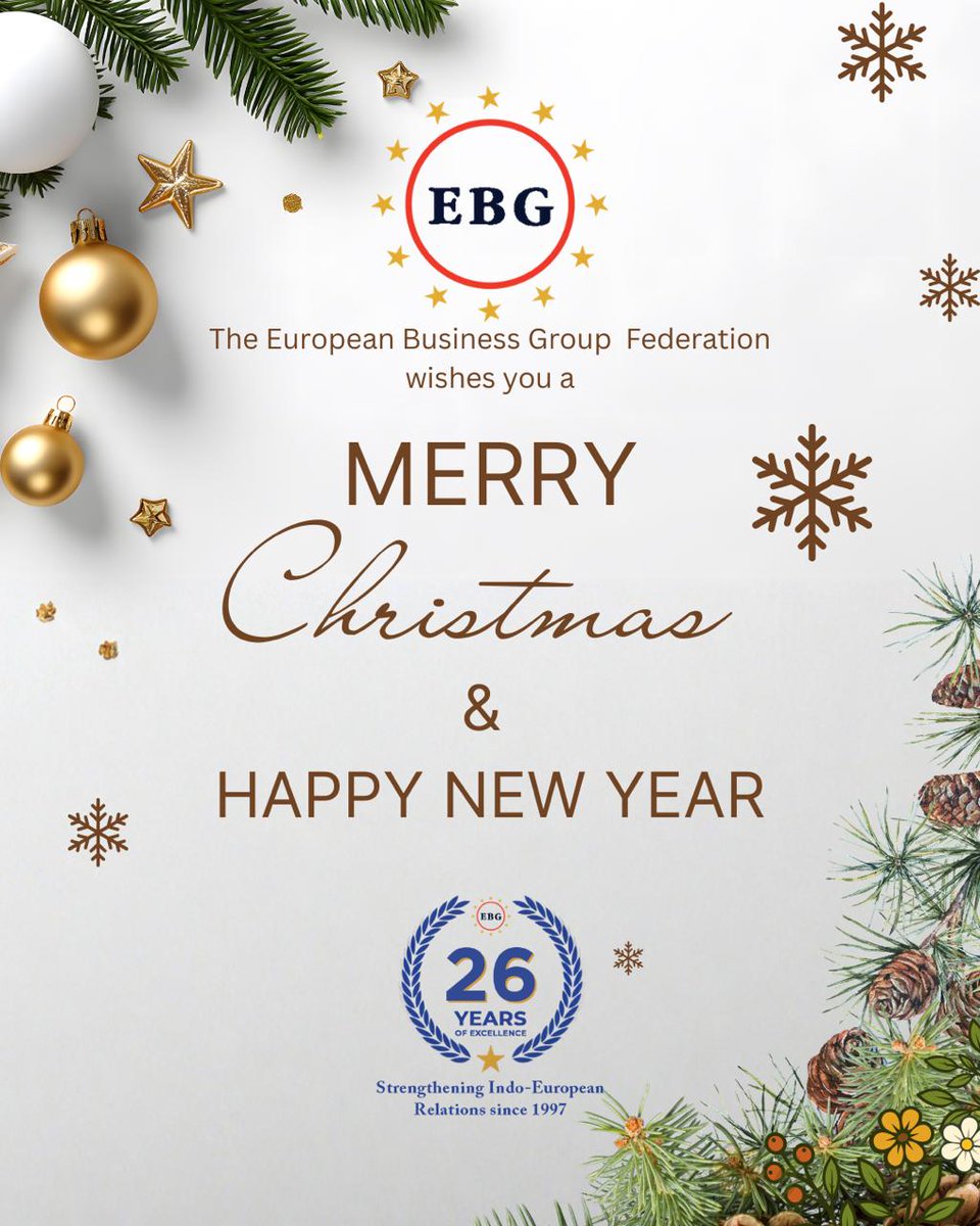 EBG_India's tweet photo. 🎄 Merry Christmas from EBG Federation 🎄

Wishing you joy, peace, and success this festive season.

#EBGFederation #ChristmasWishes https://t.co/jJkmyMW1Rd