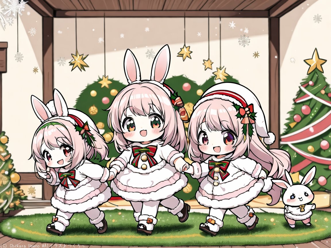 クリスマス☆盛り沢山♪黒うさぎちゃん メリークリスマス🎄🎁 - YouTube