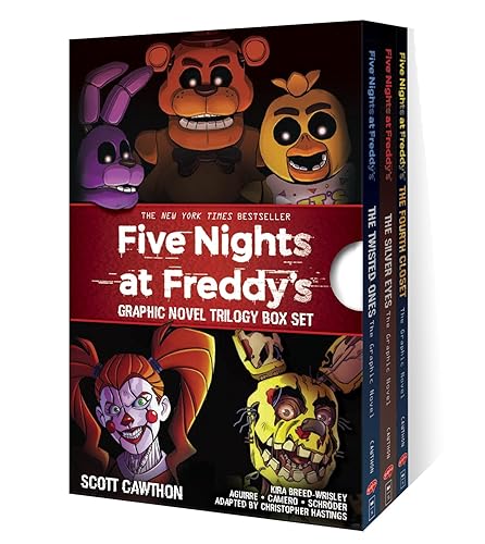 I just received Five Nights at Freddy's Graphic Novel Trilogy Box Set (Five Nights at Freddy's Graphic Novels) from kageshimagames via Throne. Thank you so much! throne.com/davinciswolf #Wishlist #Throne